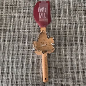 Rae Dunn Halloween Silicone Spatula and Cookie Cutter Set Happy Fall